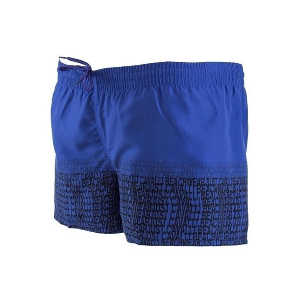 New Just Cavalli Men XS / EU 46 Blue Short Shorts Swim Trunks Beach Swimsuit - Picture 3 of 5